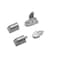 Global Door Controls Amarlite Style 3/4 in. Right Hand Offset Door Pivot Hinge Set for Adams Rite Type Storefront Door in Aluminum TH1112-RH-AL - alternate 1